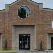 church glass doors